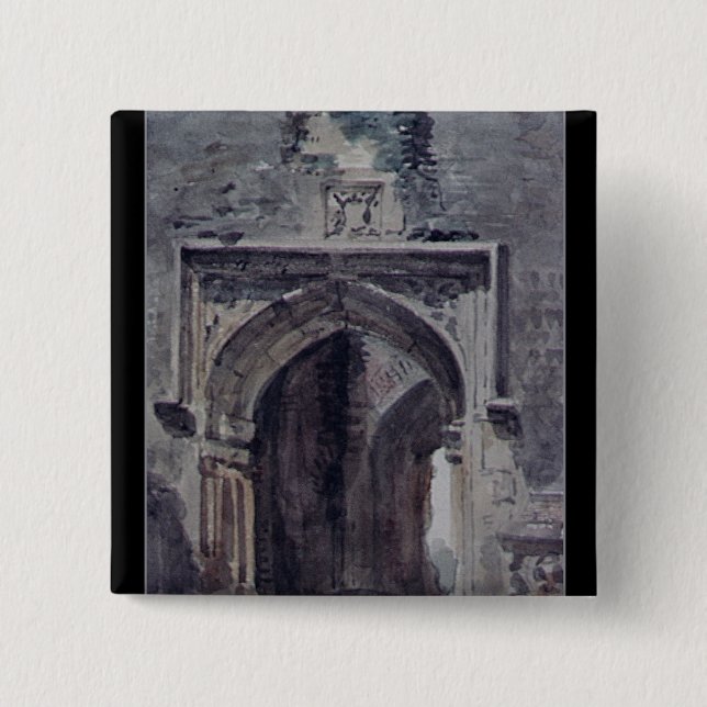 OstBergholt Kirche John Constables | Button (Vorderseite)