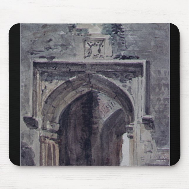 OstBergholt Kirche John Constables | Mousepad (Vorne)