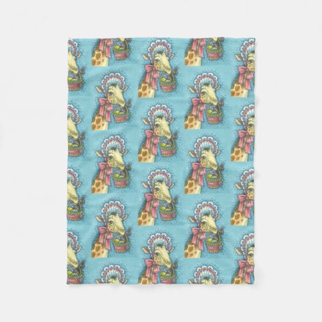 OSTBONNET GIRAFFE FLEECKEN BLANKET SM FLEECEDECKE (Vorderseite)