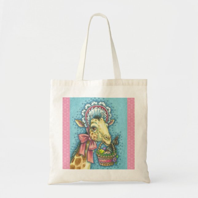 OSTBONNETGIRAFFE, SPRING TOTE BAG TRAGETASCHE (Vorne)
