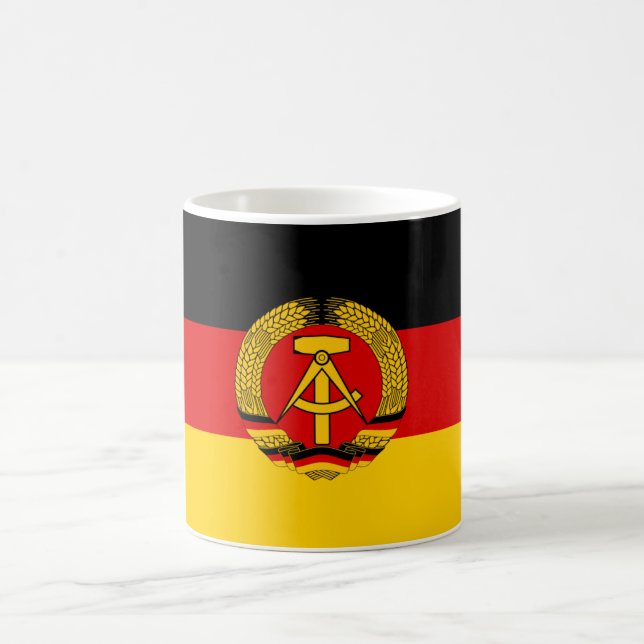 Ostdeutschland-Flagge Kaffeetasse (Mittel)