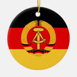 Ostdeutschland-Flagge Keramikornament