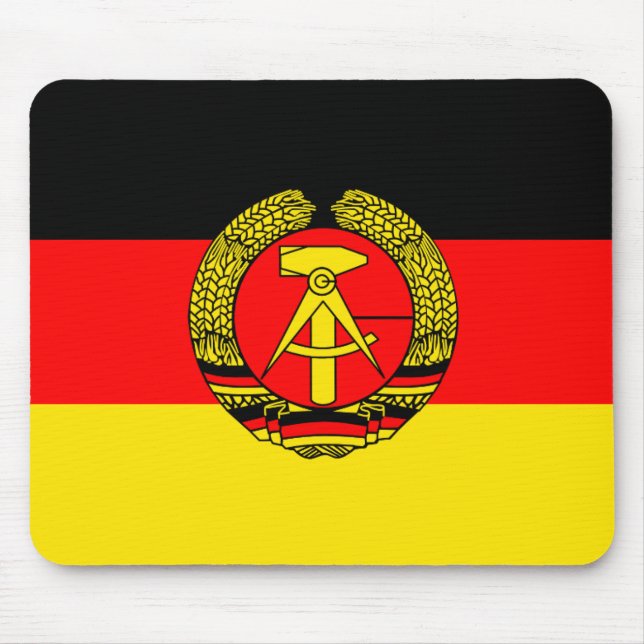 Ostdeutschland, Flagge Mousepad (Vorne)
