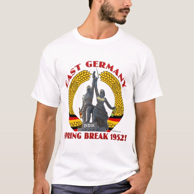 Ostdeutschland-Frühjahrsferien 1952 (Licht) T-Shirt (Vorderseite)