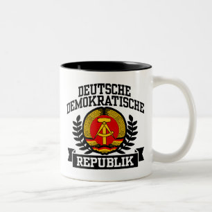 Ostdeutschland Zweifarbige Tasse