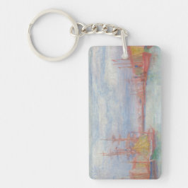 Ostende Harbor von James Ensor (1900) Schlüsselanhänger