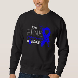 Osteogenesis Krieger Mir Geht's Gut Feder Sweatshirt
