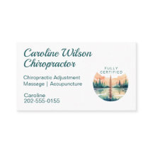 Osteopath Chiropraktor Physiotherapeut Wasserfarbe