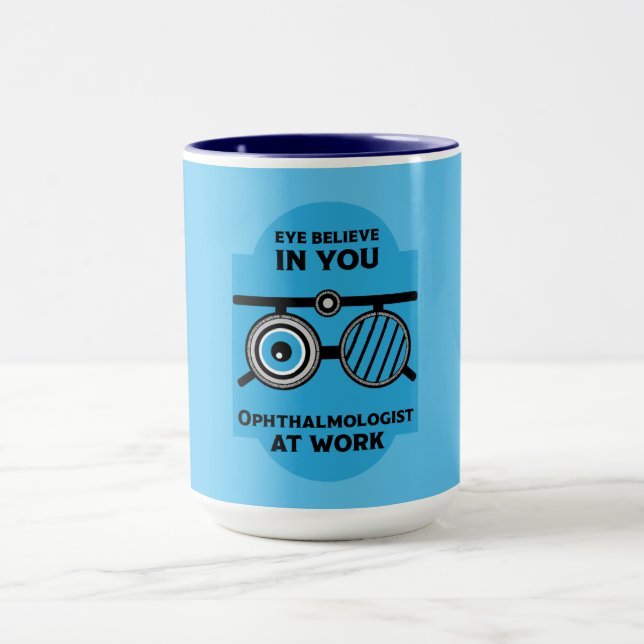 Osteopathie Augenchirurgie Tasse (Zentrum)