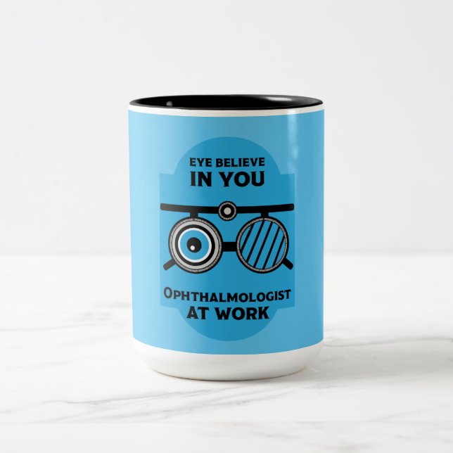 Osteopathie Augenchirurgie Tasse (Mittel)