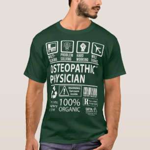 Osteopathischer Arzt, Multitasking, Job Geschenk P T-Shirt