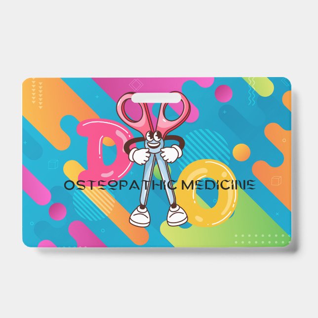 Osteopathisches Arzneimittel-Abzeichen Ausweis (Vorderseite)