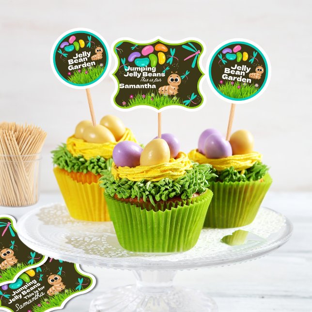 Oster-Aufkleber-Bogen – Bunte Jelly Beans Aufkleber (Von Creator hochgeladen)