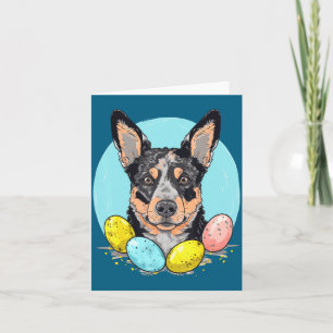 Oster Australian Cattle Dog Hase Karte
