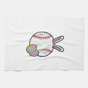 Oster Baseball Hase Sport Männer Jungen Kinder Kle Geschirrtuch