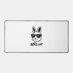 Oster Bruh Bunny Sonnenbrille Lustiges Meme Männer Schreibtischunterlage