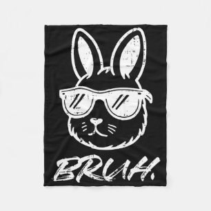 Oster-Bruh-Hase Single lustiges Meme Männer Jungen Fleecedecke