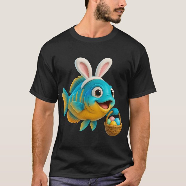 Oster-Buntbarsch T-Shirt (Vorderseite)
