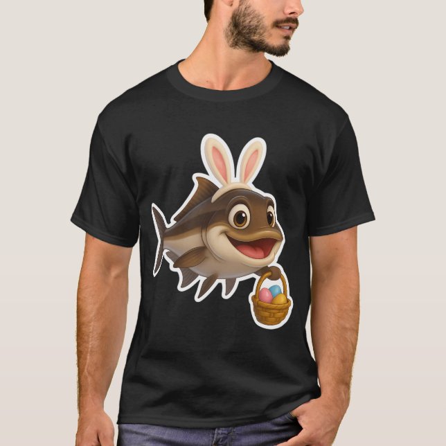 Oster Cobia Fisch 1 T-Shirt (Vorderseite)
