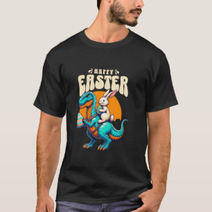 Oster-Dino - Lustige Ostereier-Suche mit Kaninchen T-Shirt