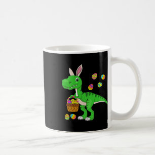 Oster-Dinosaurier-Hasenohren-Oster-Skizzen-Stuffer Kaffeetasse