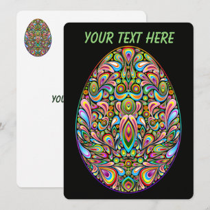 Oster-Ei-Psychedelic-Design-Kinder-Bio-T-Shirt