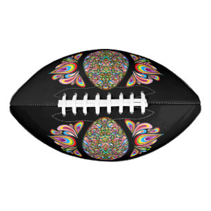 Oster-Ei-Psychedelic-Design-Kinder-Bio-T-Shirt Football