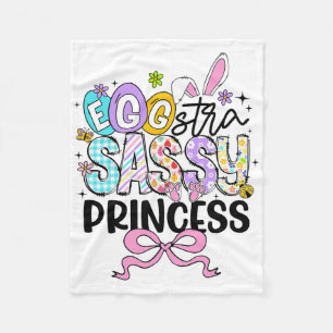 Oster-Ei-Suche Prinzessin Mädchen Hase Kinder Fleecedecke