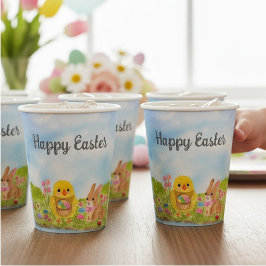 Oster-Eier-Brunch-Küken-Osterhase-Party Pappbecher