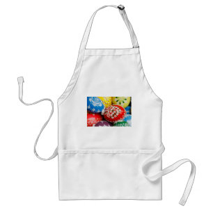 Oster-Eier Farbige Feiertagsmuster Frühlings Kunst Schürze