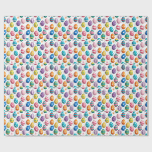 Oster-Eier-Foto-Muster Geschenkpapier