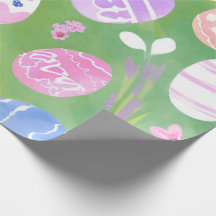 Oster-Eier | Hübsche Pastell-Wasserfarbe-Eiersuche