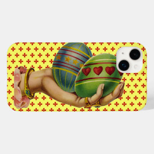 Oster-Eier im Vintage-Stil Case-Mate iPhone Hülle