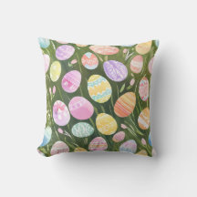 Oster-Eier in Pastell | Schöne Frühlingsaquarellma