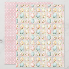 Oster-Eier-Schabablatt Papier