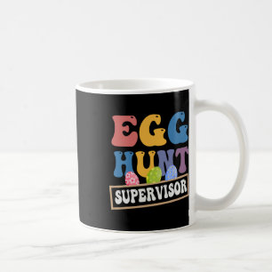 Oster-Eier-Such-Aufseher Lustige Mutter Vater Männ Kaffeetasse