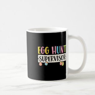 Oster-Eier-Suche-Aufseher Lustige Mutter Vater Män Kaffeetasse
