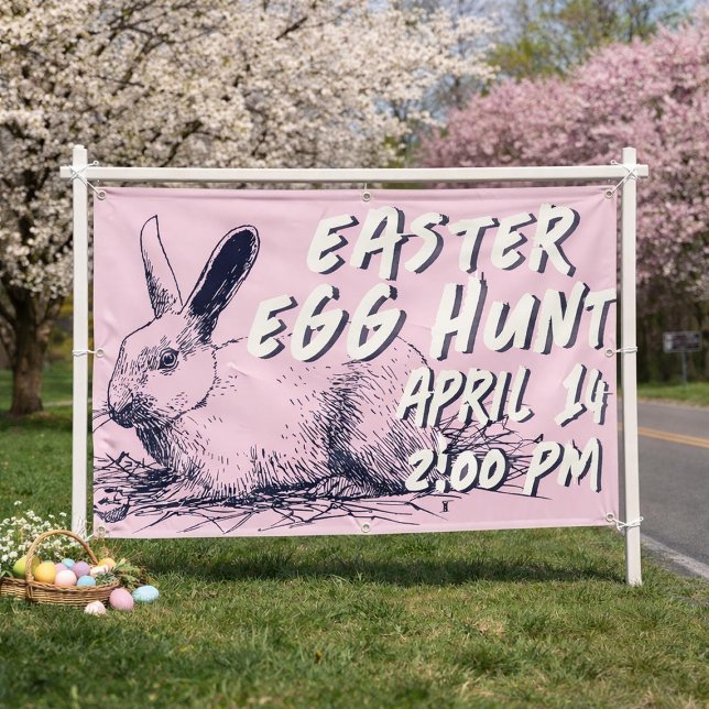 Oster-Eier-Suche-Banner - Osterhase Banner (Von Creator hochgeladen)