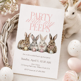 Oster-Eier-Suche-Hase-Kinderparty mit meinen Leute Einladung
