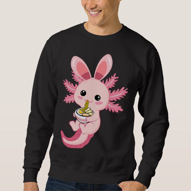 Oster-Eier-Suche-Hasen-Ohr-Axolotl-Ostertag 2023 Sweatshirt (Vorderseite)