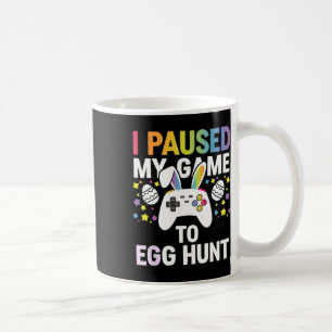 Oster-Eierjagd-Videospiele-Hase G für Jungen Gamer Kaffeetasse