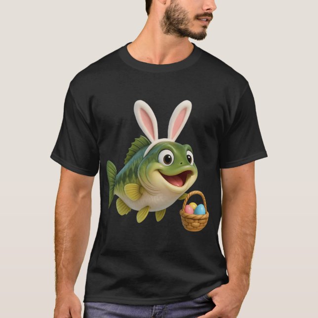 Oster-Forellenbarsch T-Shirt (Vorderseite)