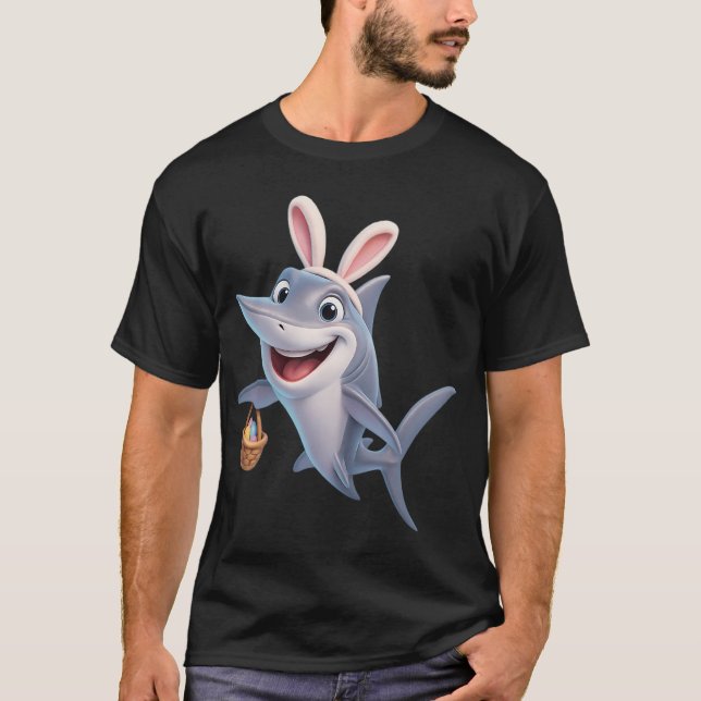 Oster-Fuchshai T-Shirt (Vorderseite)