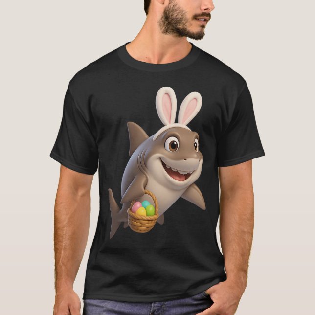 Oster-Galapagos-Hai T-Shirt (Vorderseite)