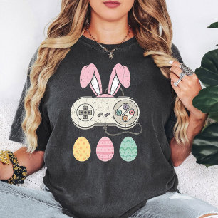 Oster-Gamer-Hase Retro-Controller & Eier T-Shirt