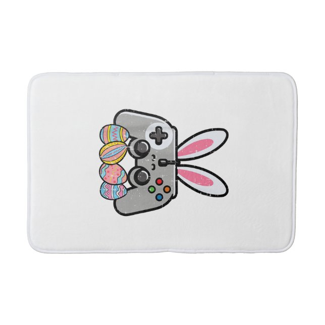 Oster-Gaming-Controller-Hasenohren Jungen Kinder Y Badematte (Vorderseite)