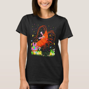 Oster Garnelen Fisch Hase Ei Jagd Garnelen Ostern T-Shirt