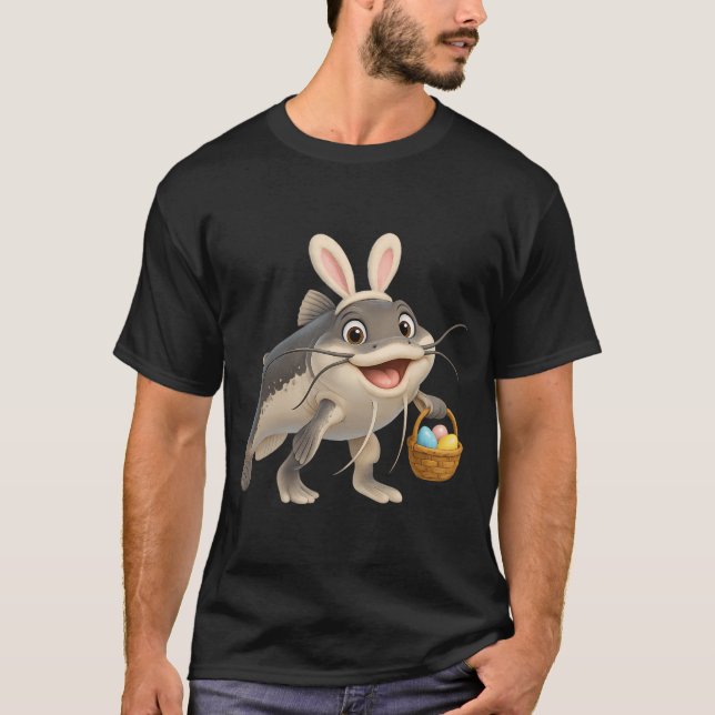 Oster-Gehender Wels 2 T-Shirt (Vorderseite)