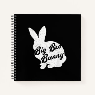 Oster-Geschenk an großen Bruder Bunny für Bruder Notizbuch