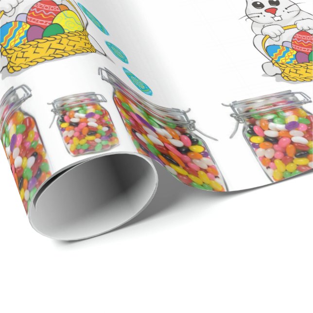 Oster-Geschenkpapier Geschenkpapier (Rolleneckpunkt)
